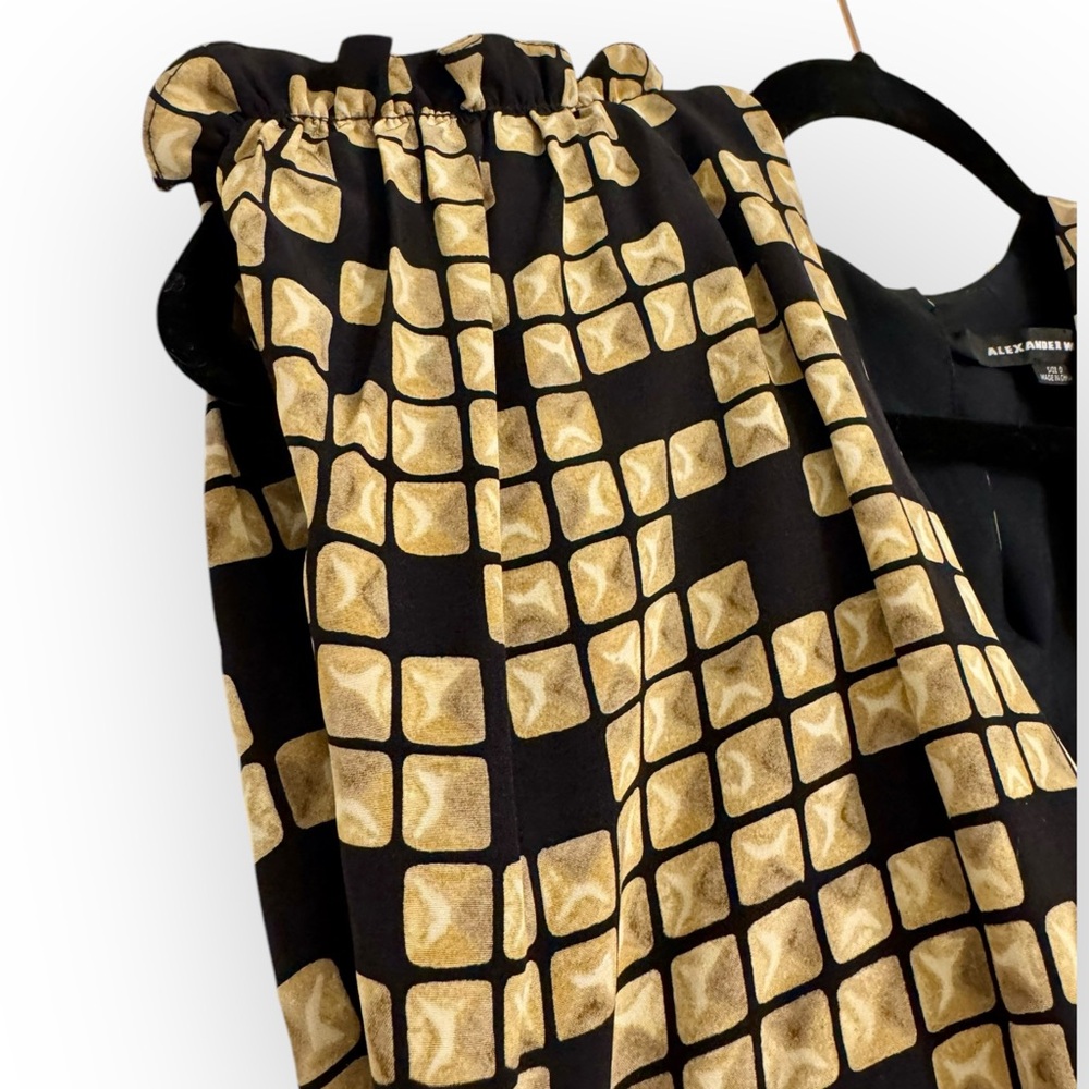 Alexander Wang $669 Retail Chic Silk Block-Patter… - image 5